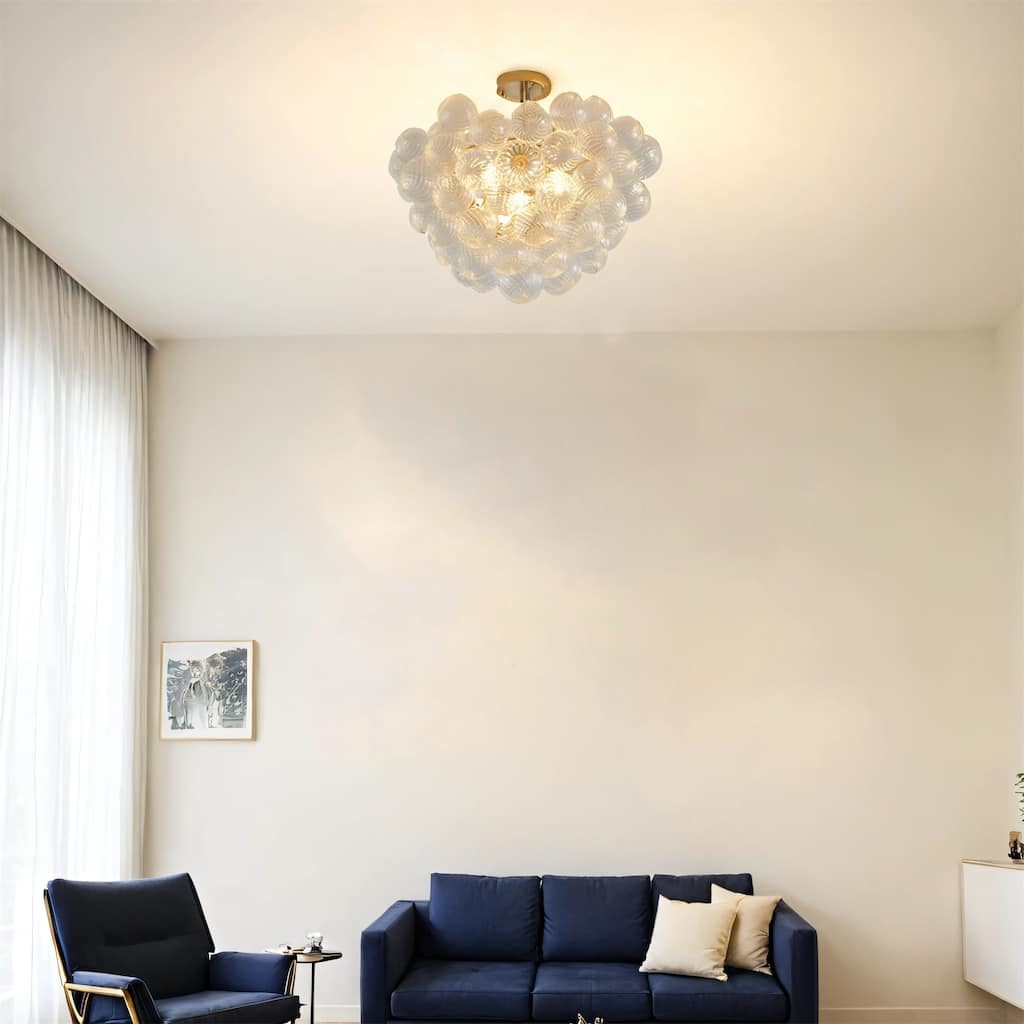 23.6" Gold Ceiling Pendant Light