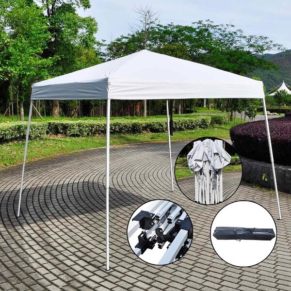 Giantex 8 X8 Ez Pop Up Wedding Party Tent Folding Gazebo Beach Giantex 8 X27 X8 Ez Pop Up Wedding Party Tent Folding