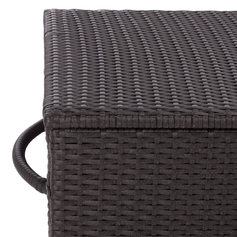 SAFAVIEH Outdoor Living Kent Cushion Box - 49"W x 23"D x 26"H