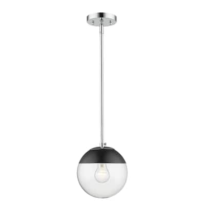 Golden Lighting Dixon Single Light 8" Wide Mini Pendant