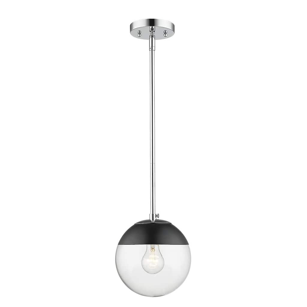 Golden Lighting Dixon Single Light 8" Wide Mini Pendant