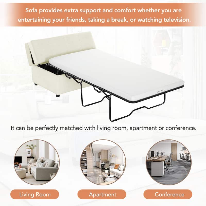Affordable Convertible Sofa Bed - Space-Saving Furniture for Small Spaces