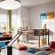 preview thumbnail 2 of 14, Stylish Twin size Loft Bed Wood Bed with Convertible Ladder, Slide, Stair and Chalkboard, Safety & Fun, Maximized Space, Walnut