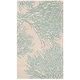 preview thumbnail 29 of 63, SAFAVIEH Handmade Bella Lular Modern Floral Wool Rug 3' x 5' - Beige/Blue - Rectangle