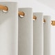 preview thumbnail 7 of 28, Deconovo Linen Blackout Curtains Grommet Drapes for Living Room 2 Panels
