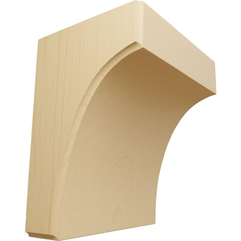 Clarksville Bracket - 5 1/4"W x 4"D x 6"H - Alder