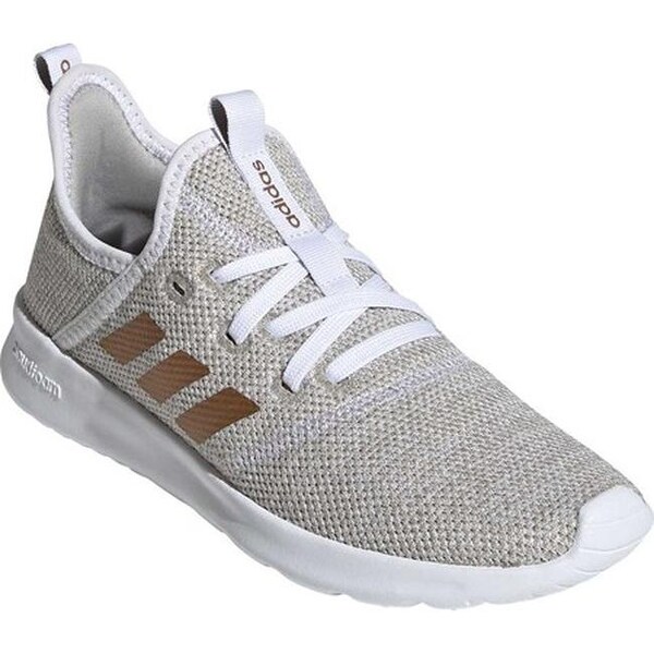 adidas cloudfoam white and gold