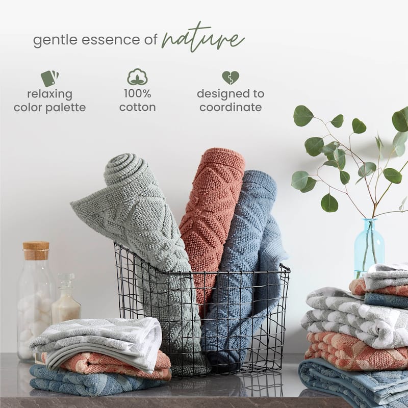 Martex Restore Geo 100% Cotton Bath Rug