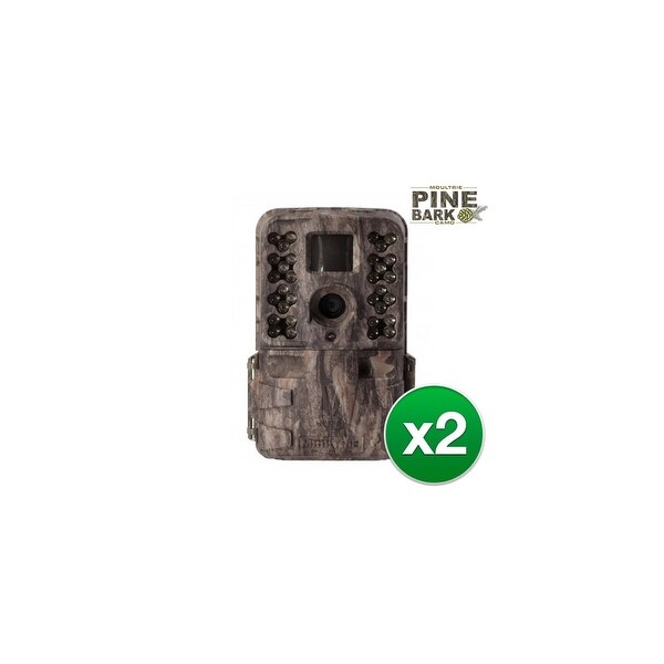 Moultrie MCG-13182 M-40i Game Camera w/ 1080p Full HD Video & 16 MP Resolution (2 Pack)