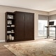 preview thumbnail 34 of 54, Pur Queen Murphy Bed with Storage Unit (90W) by Bestar