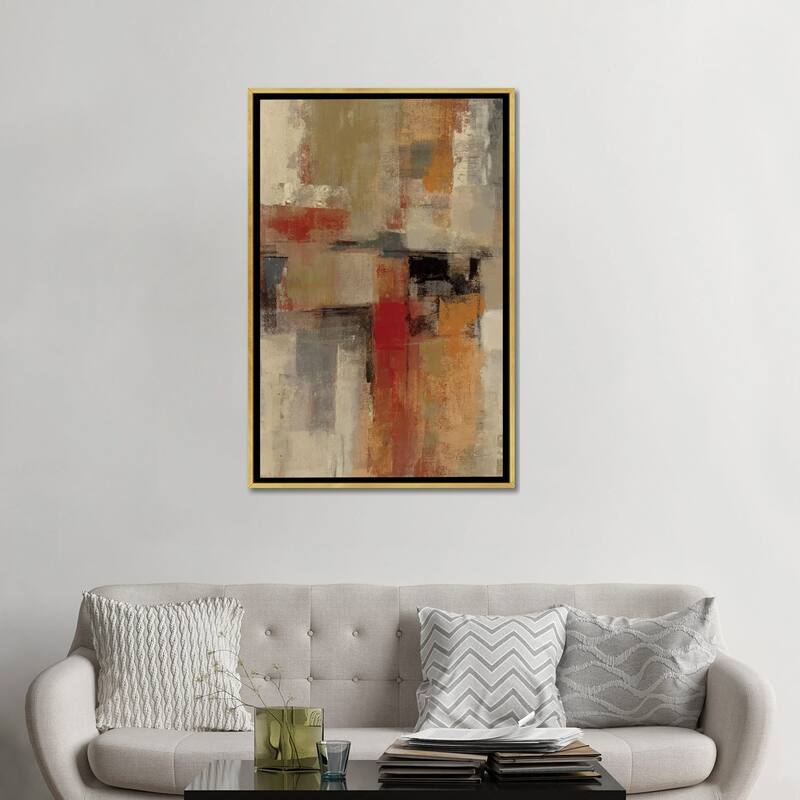 iCanvas "Intersection Crop I " by Silvia Vassileva Framed Canvas Print