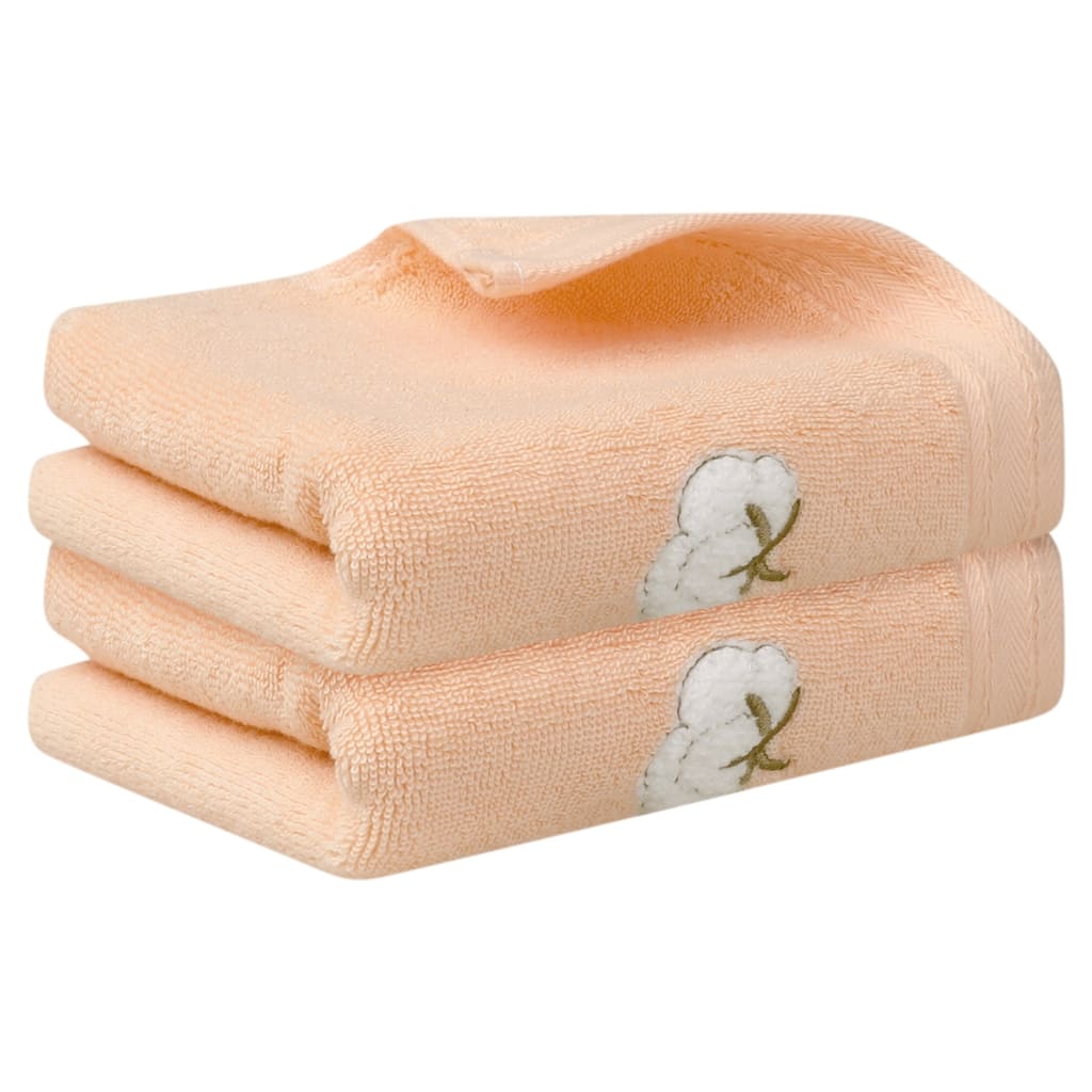 Cotton 2 Piece Hand Towels, Comfortable and Lightweight Hand Towels for Bathroom, Kitchen 14" x 28"