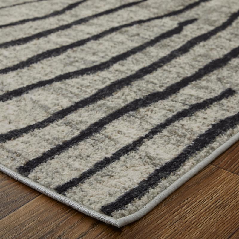 Grand Bazaar Kiba Machine Made Abstract Transitional Area Rug