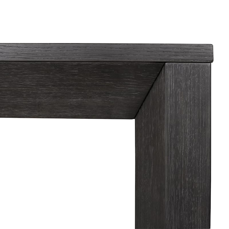 Furniture of America Durem Modern 118-inch Solid Wood Extendable Dining Table with Leaf