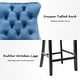 preview thumbnail 55 of 64, Contemporary Velvet Upholstered Counter Bar Stools Set of 4