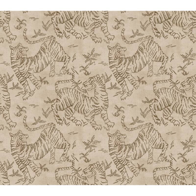 Stains Orly Tigers 27 In W X 27 Ft L Wallpaper