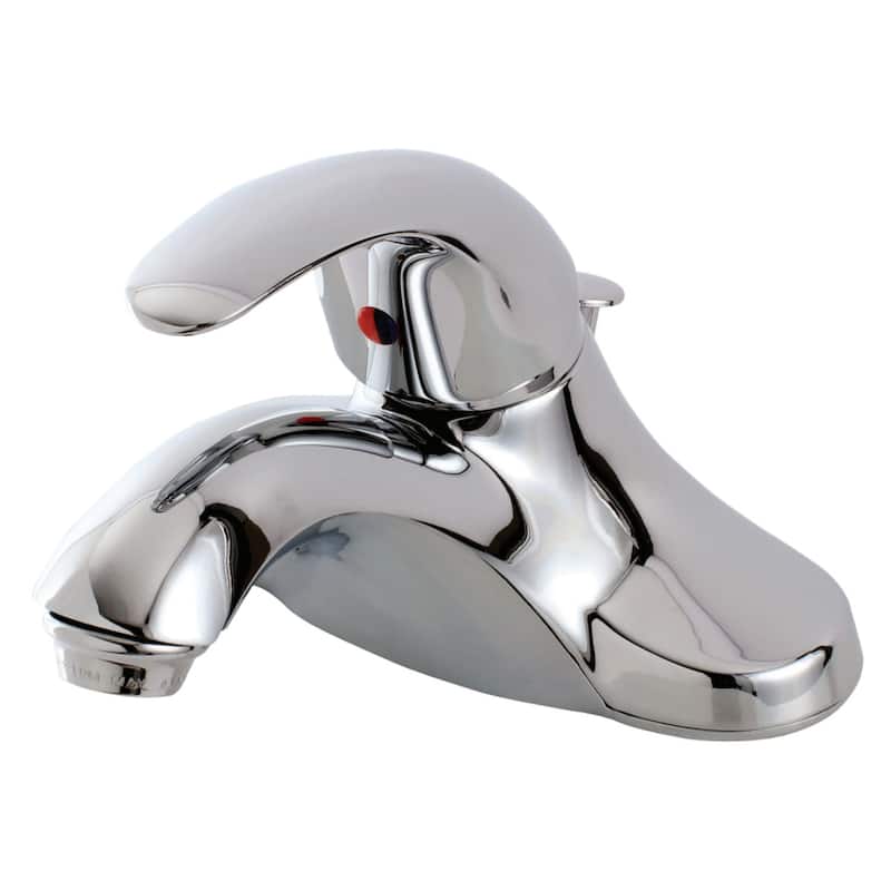 Kingston Brass 1.2 GPM Centerset Bathroom Faucet with Pop-Up Drain - Polished Chrome