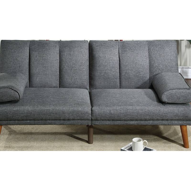 Adjustable Convertible Sofa with Extra Cushion - Navy Chaise Lounge and Sleeper Sofa