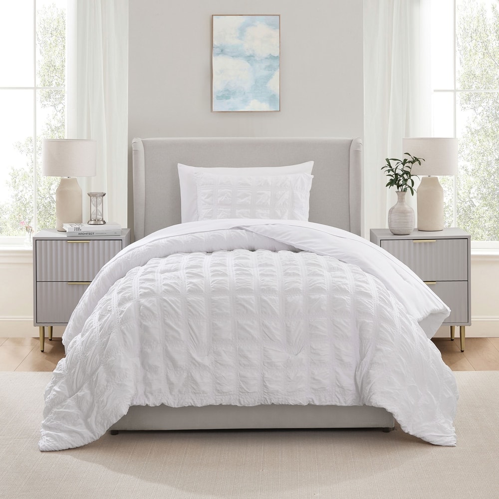 Empyrean Modern Comforter Seer Sucker
