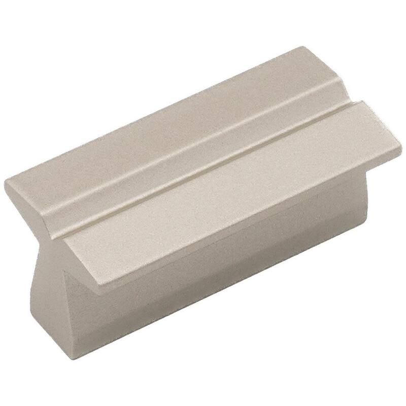 Alno A3001-1 Lux 1" Center to Center Linear Flush Rectangular Cabinet - Matte Nickel