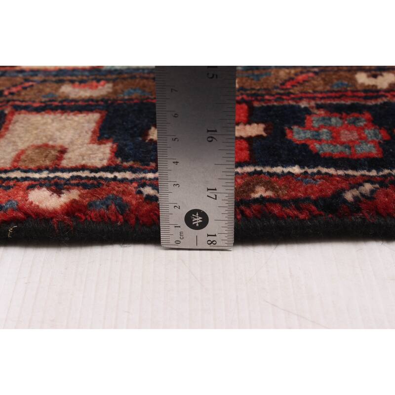 ECARPETGALLERY Hand-knotted Andelz Light Red Wool Rug - 3'7 x 9'6