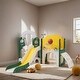 preview thumbnail 2 of 43, Toddler Slide & Swing Set 8 in 1,Kids Playground Climber Slide Playset
