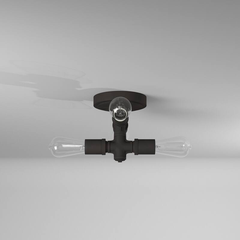 Eglo Wymer 4-Light Ceiling Light with Bronze Finish
