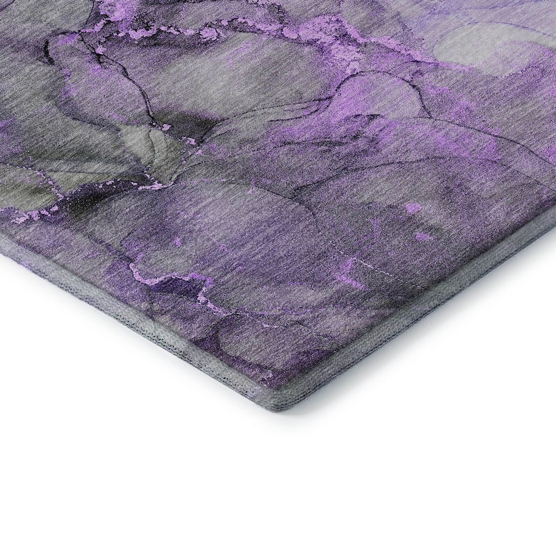Premium Washable Super Soft Contemporary Watercolor Mayfield Rug