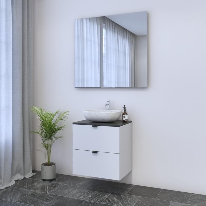 Ines 2S 60 Floating Bathroom Vanity (24" Width)