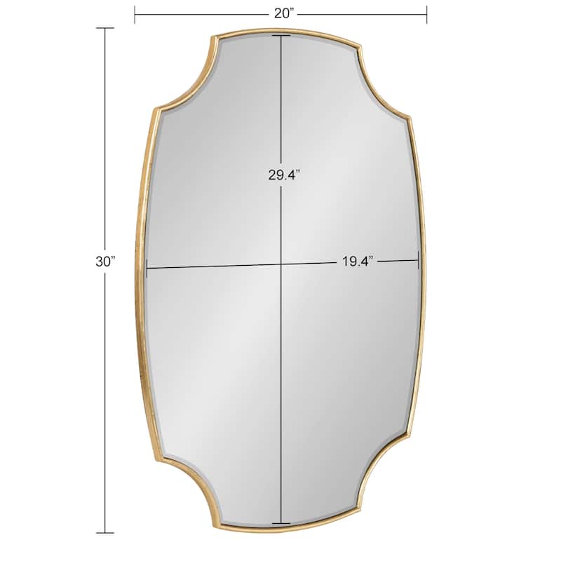 Kate and Laurel Jovanna Scallop Mirror