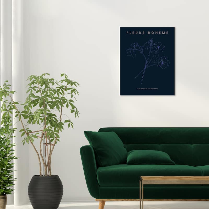 Wynwood Studio Canvas Floral and Botanical Fleurs Boheme Cream White and Cream White Modern & Contemporary Wall Art Canvas Print - 20 x 24