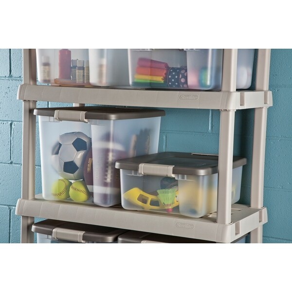 Sterilite shelf tote best sale