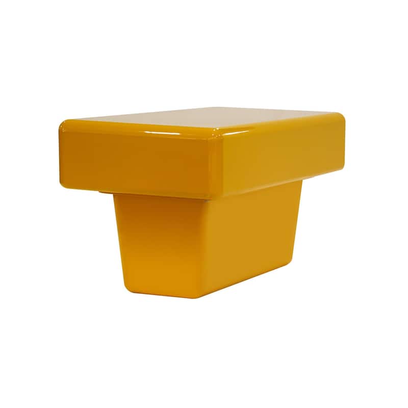 Gattis Home High Glossy Marble End Table