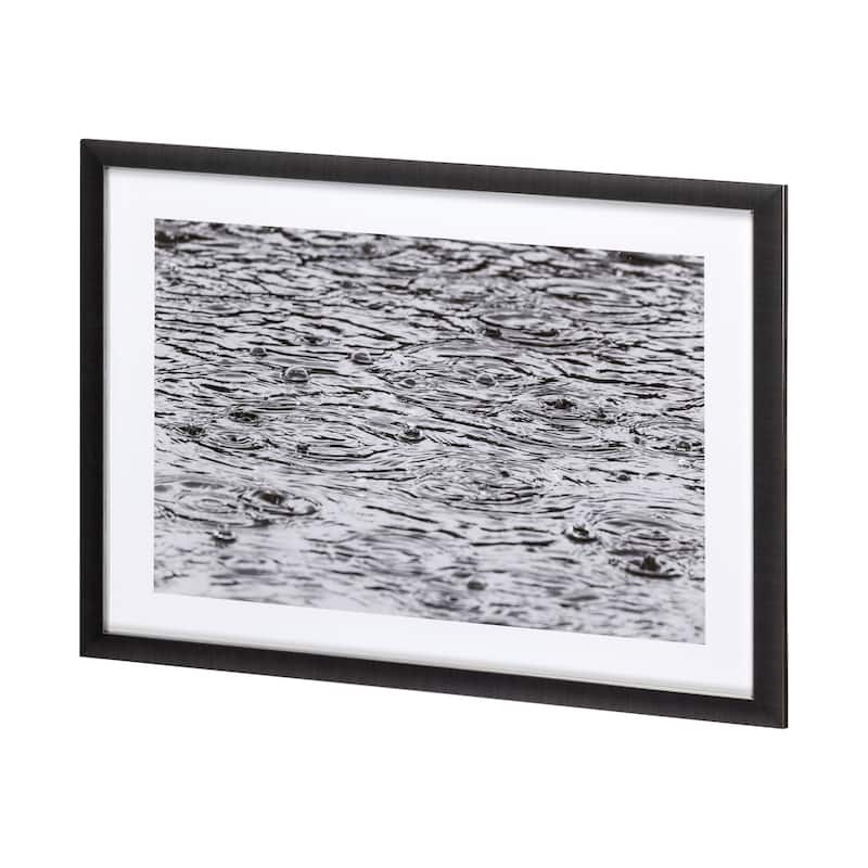 As Snow Melts Framed Art Print