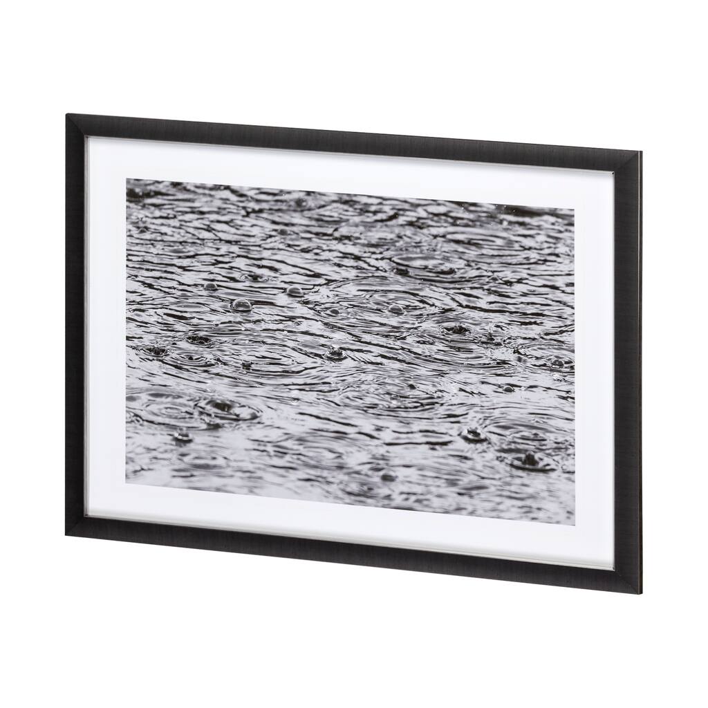 As Snow Melts Framed Art Print