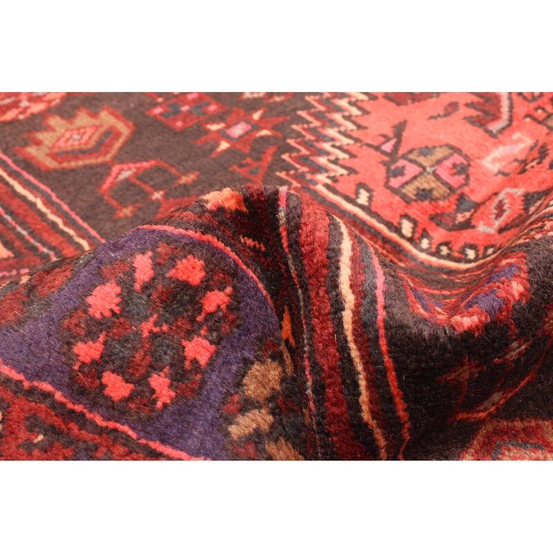 ECARPETGALLERY Hand-knotted Andelz Dark Grey Wool Rug - 4'7 x 6'10