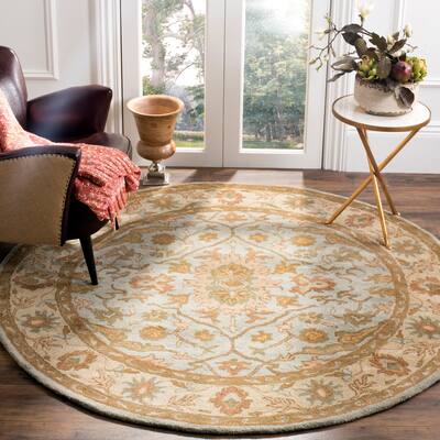 SAFAVIEH Handmade Heritage Tenika Traditional Oriental Wool Rug