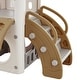 preview thumbnail 19 of 18, 8-1 Toddler Climber and Slide Set,Kids Slide, Kids Playground Climber Freestanding Slide Playset with Basketball Hoop