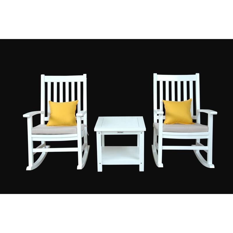 Dining Set 7 Piece Rectangular Table with Chairs - Modern Kitchen Set