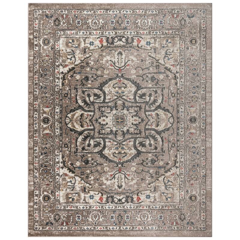 Gertmenian Heirloom Polypropylene Classic Vintage Modern Quality Plush Indoor Area Rug Collection - 8'9"x13" - Wynn Beige - Rectangle