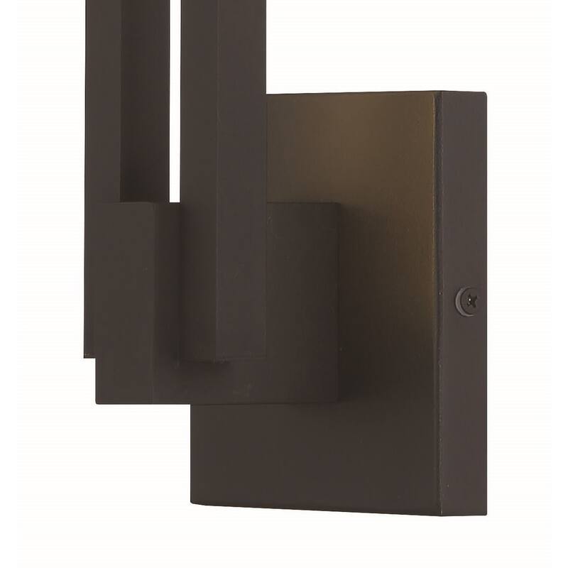 Kovacs P1713-L Music 24" Tall LED Outdoor Wall Sconce with Clear and