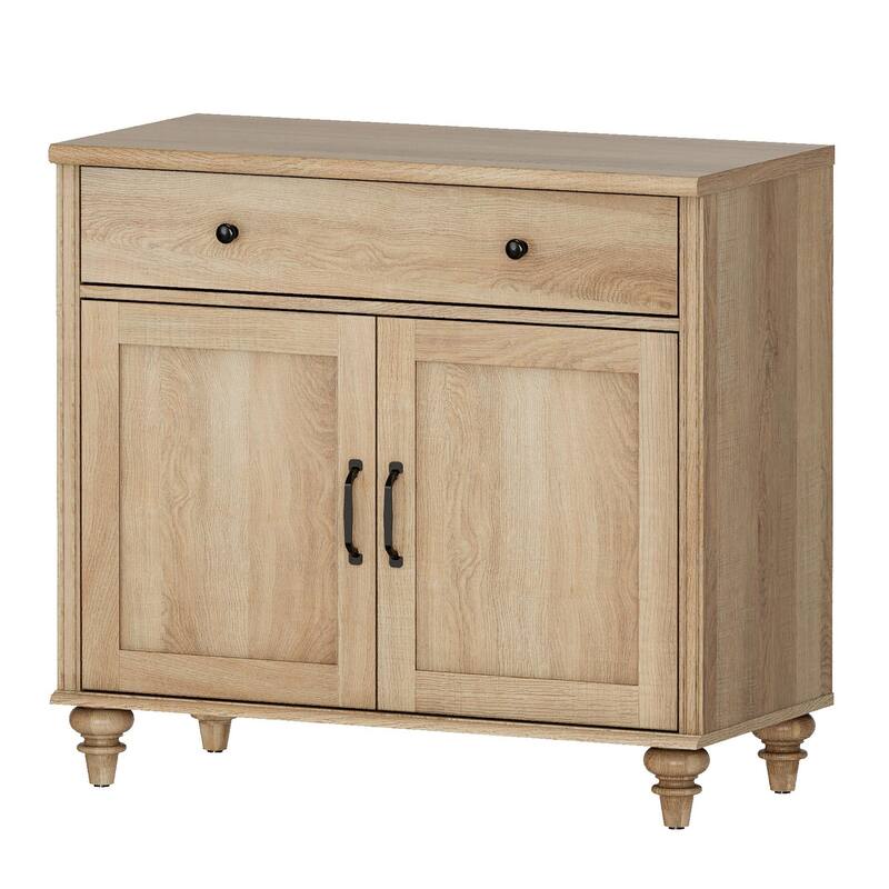 Farmhouse Sideboard, Buffet Cabinet with Storage Cabinets