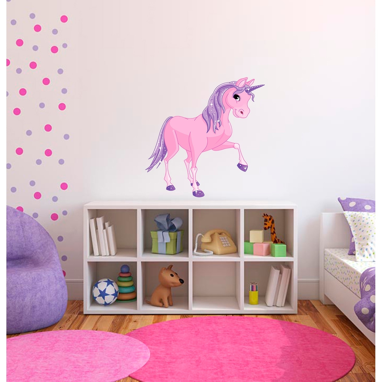 Unicorn Wall Decal for Baby Girl Nursery - Bed Bath & Beyond - 31974363