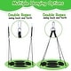 preview thumbnail 4 of 7, 40" Flying Saucer Tree Swing Chair Kids Round Hanging Rope Seat Yard Toys