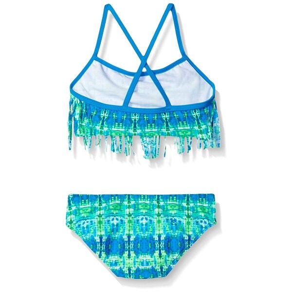 Kanu Surf Girls Kelly Beach Sport Fringe 2-Piece Bikini Swimsuit