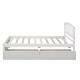 preview thumbnail 5 of 13, Twin Wood Platform Bed Frame with Headboard and Two Storage Drawers, No Box Spring Needed