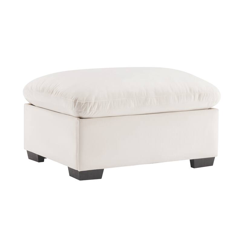Cloudies Storage Ottoman Comfortable choice, multiple functions, classic design, and cozy corners Velvet