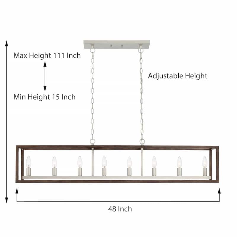 Allegray Kitchen Island Pendant Lights Linear Chandelier -UL Certified