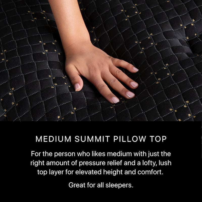 Beautyrest Black Series Four 17.5" Medium Summit Pillow Top Mattress