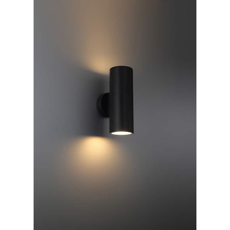 Matira Bi-Directional 12.25" Outdoor LED Wall Mount Light.